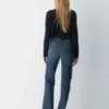 Denim Forum Le jean droit taille moyenne 90s Snatched