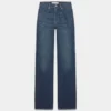 Denim Forum Le jean droit taille moyenne 90s Snatched