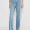 Denim Forum Le jean taille haute à coupe ajustée des années 90