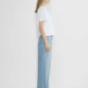 Denim Forum Le jean taille haute à coupe ajustée des années 90