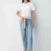 Denim Forum Le jean taille mi-haute à coupe fuselée des années 90