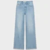 Denim Forum Les années 90 Snatched Jean taille haute à coupe large
