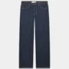 Denim Forum Salma Jean baggy taille ultra basse et coupe ajustée