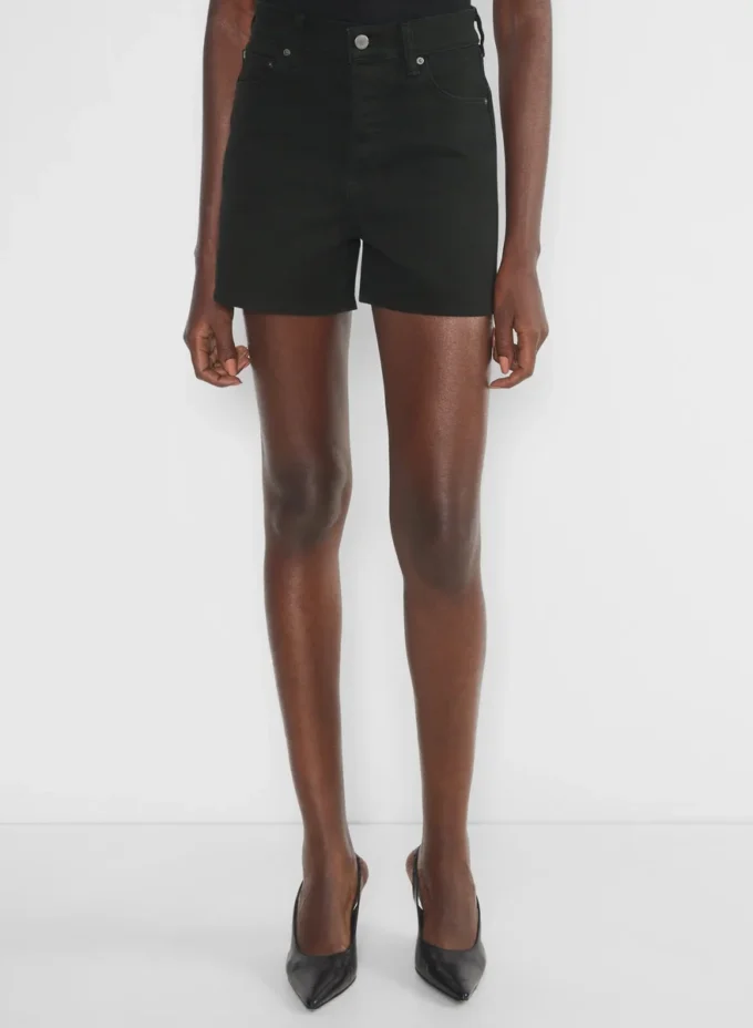Denim Forum Short en denim mi-cuisse 50s Arlo Hi