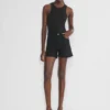 Denim Forum Short en denim mi-cuisse 50s Arlo Hi