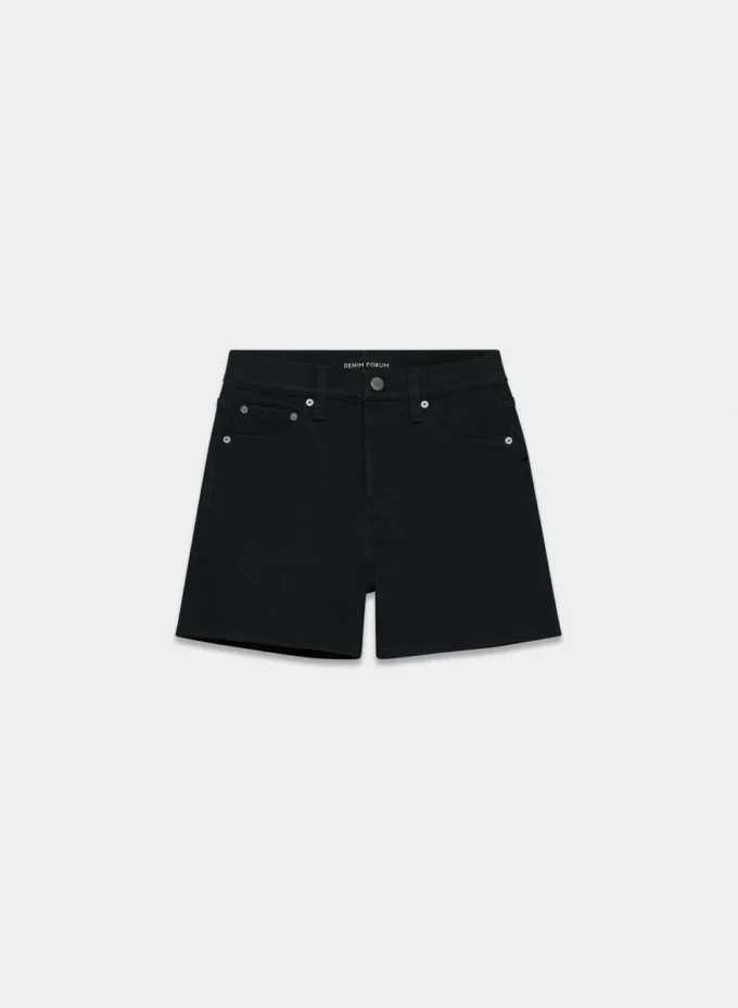 Denim Forum Short en denim mi-cuisse 50s Arlo Hi