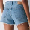 Denim Forum Short en jean vintage coupé des années 90