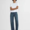 Denim Forum The &rsquo;90s Lo-rise Barrel Jean