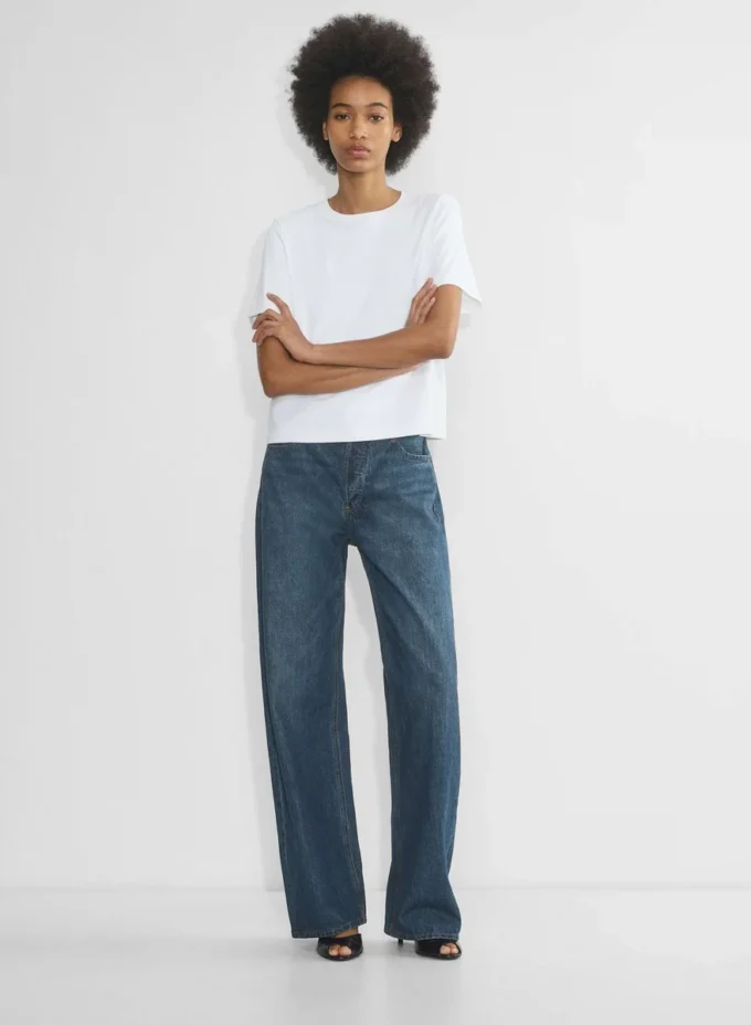 Denim Forum The &rsquo;90s Lo-rise Barrel Jean
