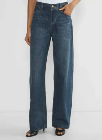 Denim Forum The &rsquo;90s Lo-rise Barrel Jean