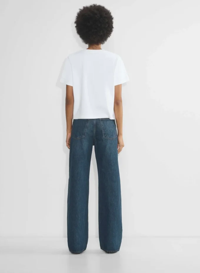 Denim Forum The &rsquo;90s Lo-rise Barrel Jean