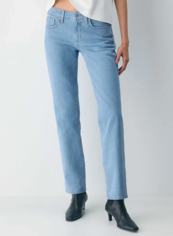 Denim Forum Tilda Jean droit taille basse