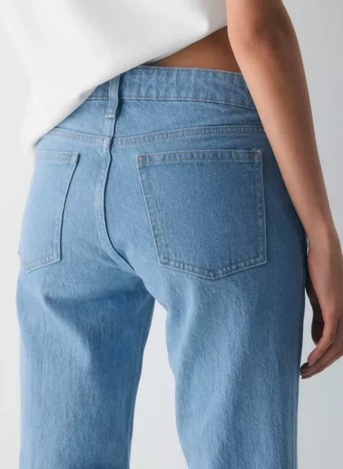 Denim Forum Tilda Jean droit taille basse
