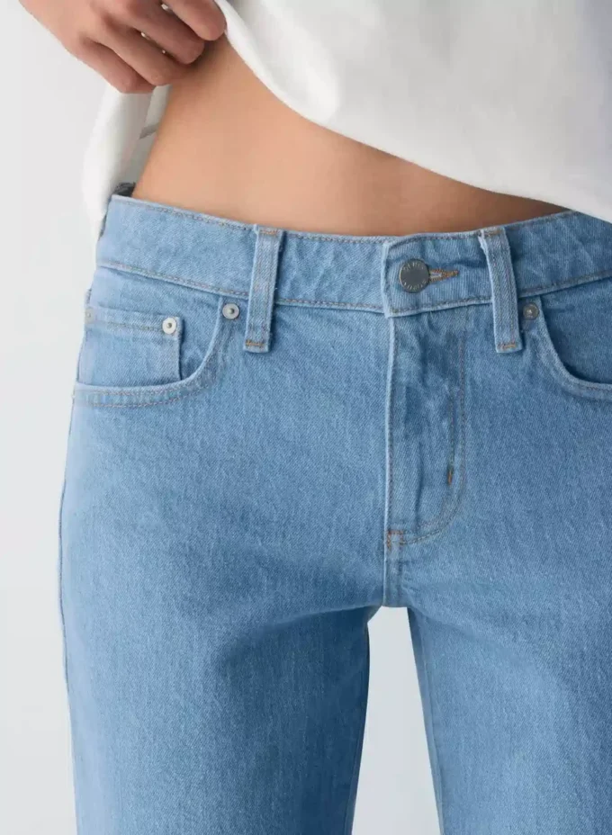 Denim Forum Tilda Jean droit taille basse