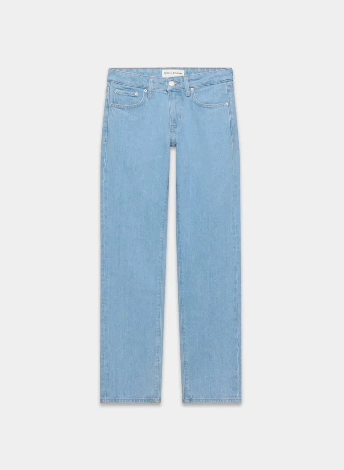 Denim Forum Tilda Jean droit taille basse