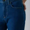 Denim Forum Uma Jean droit taille haute