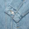 Denim Forum Veste en denim sherpa vintage des années 90