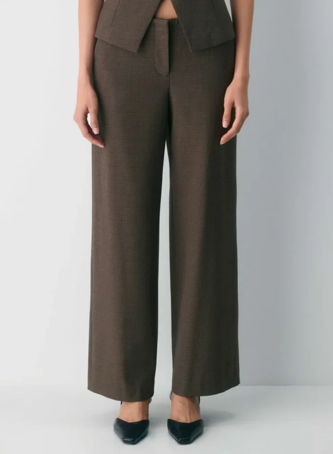 Ensemble Pantalon taille basse – Twill