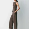 Ensemble Pantalon taille basse – Twill