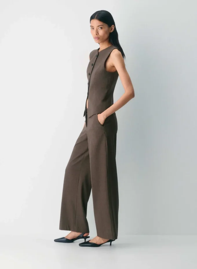Ensemble Pantalon taille basse – Twill