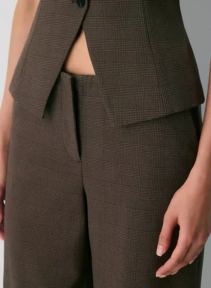 Ensemble Pantalon taille basse – Twill