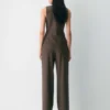 Ensemble Pantalon taille basse – Twill