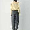 Feather Cashmere Pull ample à col en V