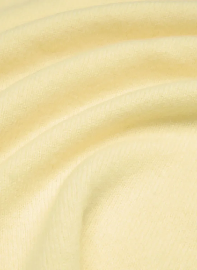 Feather Cashmere Pull à manches courtes décontracté