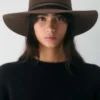 Fedora en laine Rove