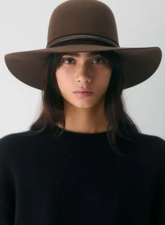 Fedora en laine Rove