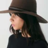 Fedora en laine Rove