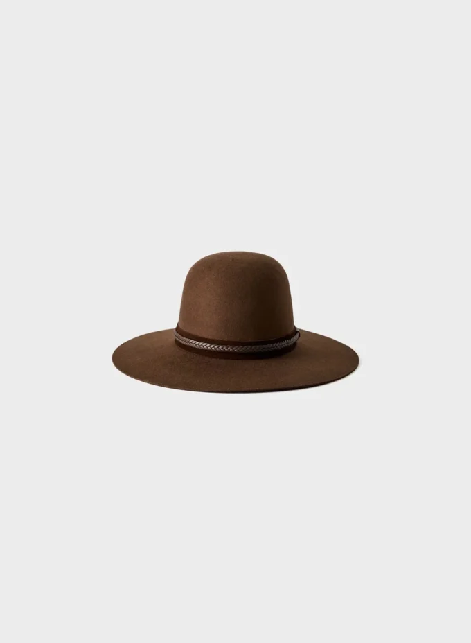 Fedora en laine Rove
