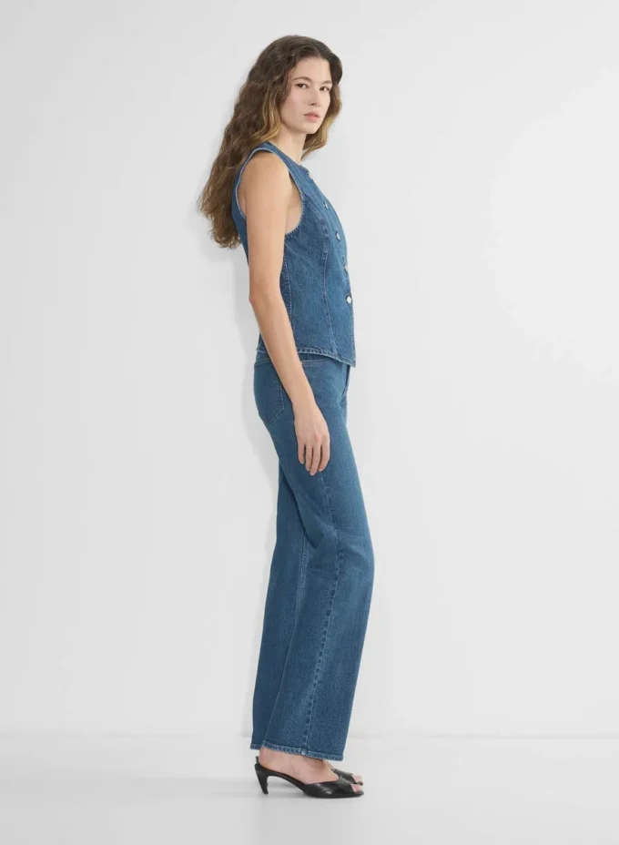 Forum Denim Gilet en denim vintage des années 90