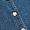 Forum Denim Gilet en denim vintage des années 90