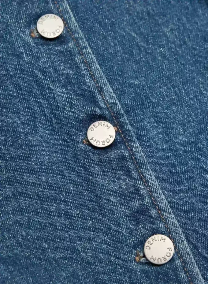 Forum Denim Gilet en denim vintage des années 90