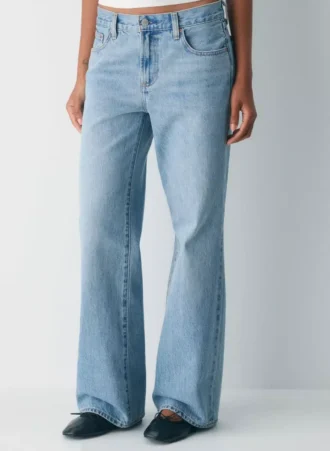 Forum Denim Jean large taille basse The Farrah