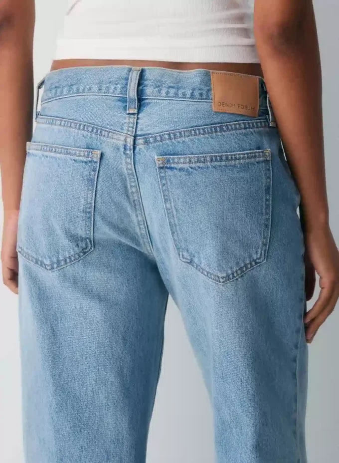 Forum Denim Jean large taille basse The Farrah