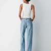 Forum Denim Jean large taille basse The Farrah