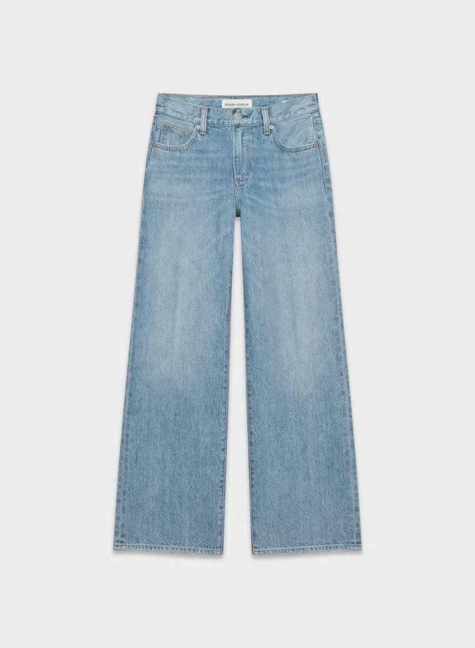 Forum Denim Jean large taille basse The Farrah