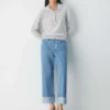 Forum Denim Le jean vintage taille basse à revers des années 90