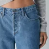 Forum Denim Le jean vintage taille basse à revers des années 90