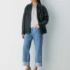 Forum Denim Le jean vintage taille basse à revers des années 90