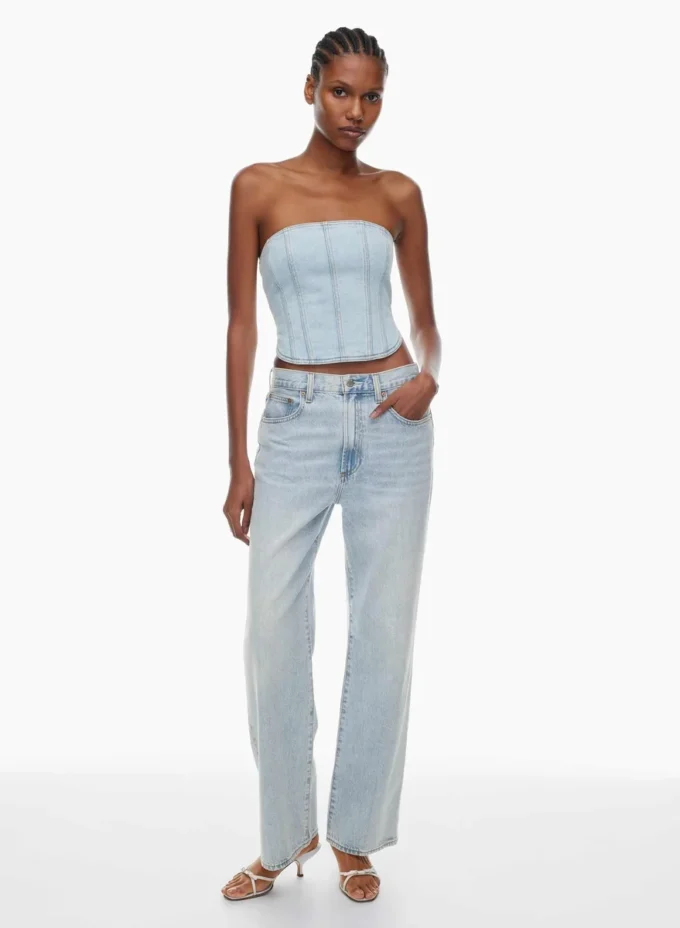 Forum Denim Les années 90 Debbie Denim Bustier