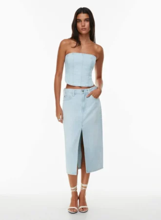 Forum Denim Les années 90 Debbie Denim Bustier