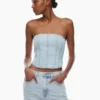Forum Denim Les années 90 Debbie Denim Bustier