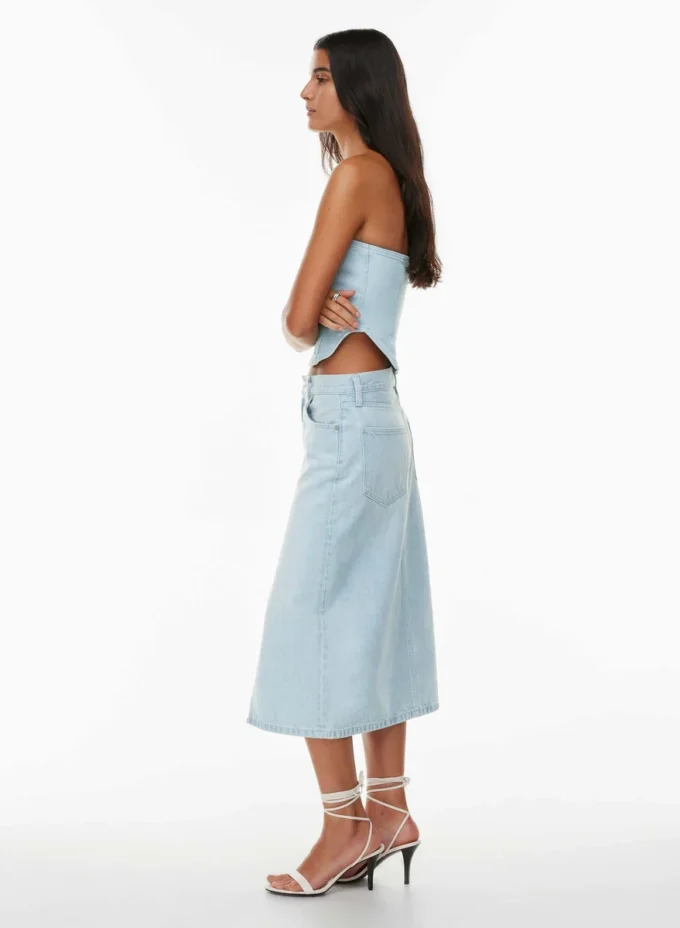 Forum Denim Les années 90 Debbie Denim Bustier