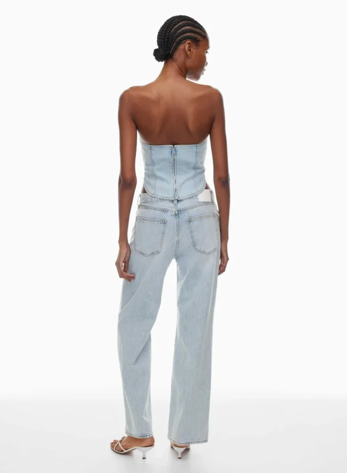 Forum Denim Les années 90 Debbie Denim Bustier