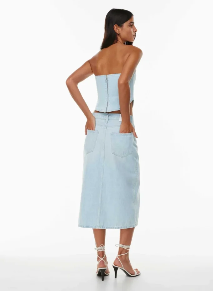 Forum Denim Les années 90 Debbie Denim Bustier