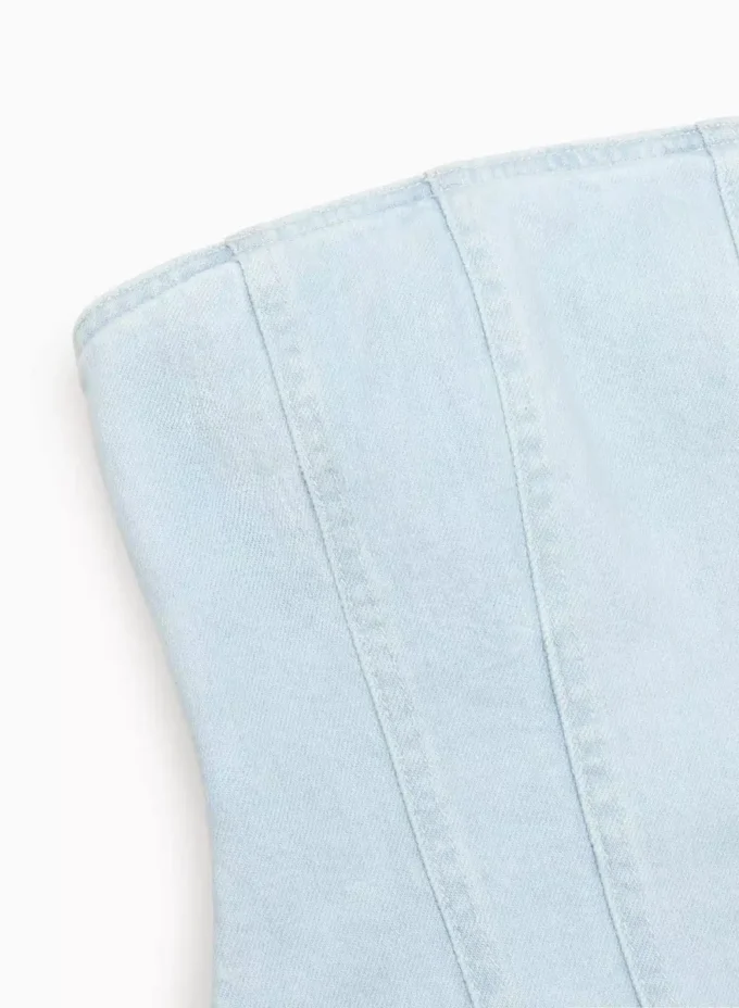 Forum Denim Les années 90 Debbie Denim Bustier