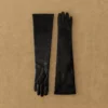 Gants extra-longs en cuir